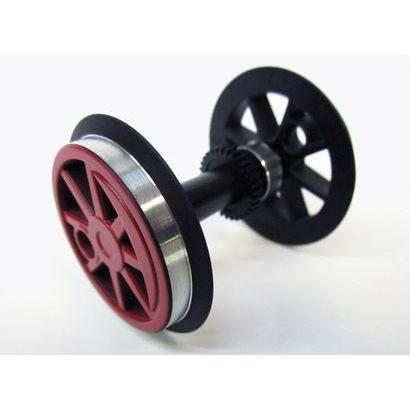 36076 BB Geared Wheelset, BR80, Red - Swasey's Hardware & Hobbies