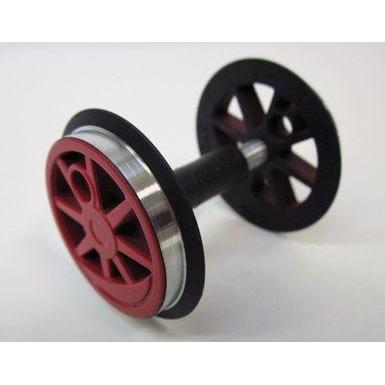 36077 Center Wheelset, BR80, Red - Swasey's Hardware & Hobbies