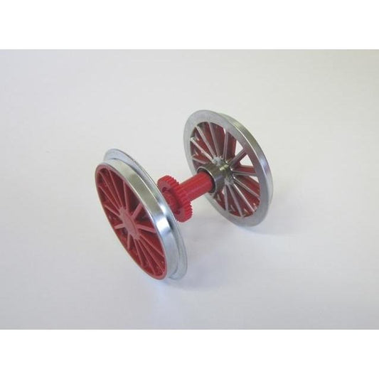 36084 BB Plated Wheelset BR194, Red - Swasey's Hardware & Hobbies