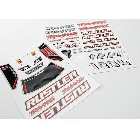 3716 Decal Sheets Rustler