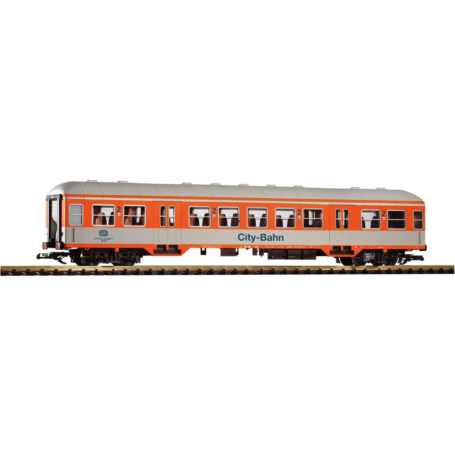 37622 DB IV Silver Coin Coach 2. Cl., City-Bahn - Swasey's Hardware & Hobbies