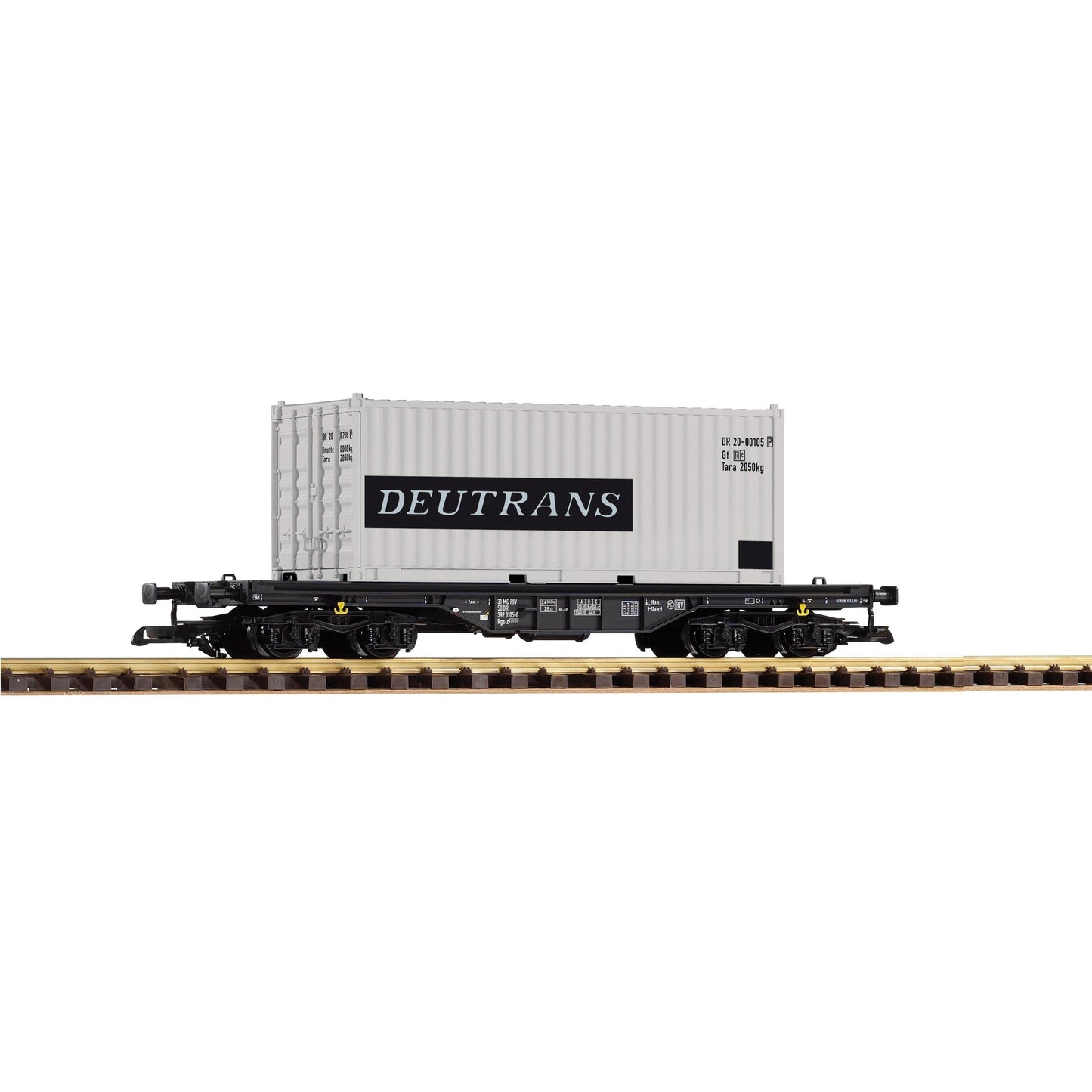 37713 DR IV Flat w/Deutrans 20' Container - Swasey's Hardware & Hobbies