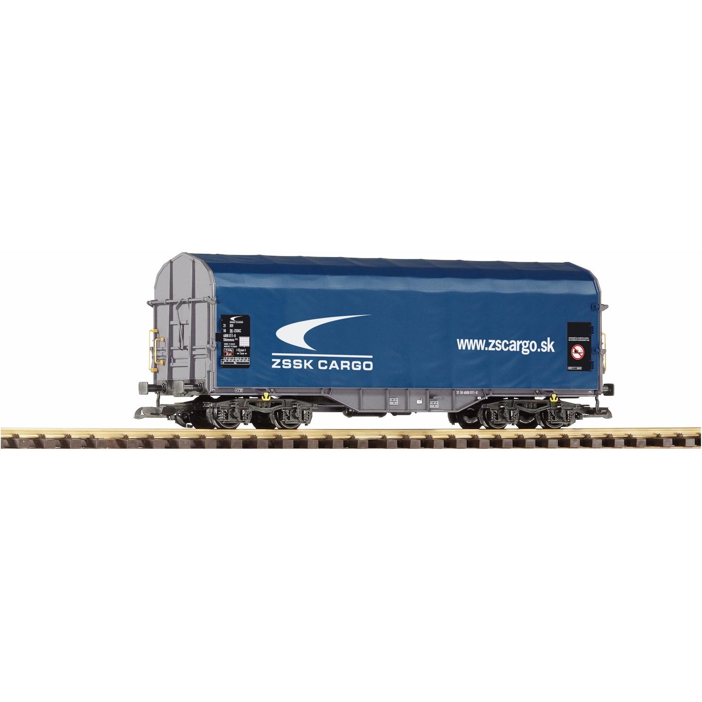 37722 ZSSK VI Cargo Tarp Car Shimmns723 - Swasey's Hardware & Hobbies