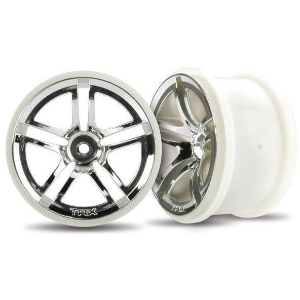 3774 Wheels, Twin-Spoke 2.8' (Chrome) (Electric Rear) (2)