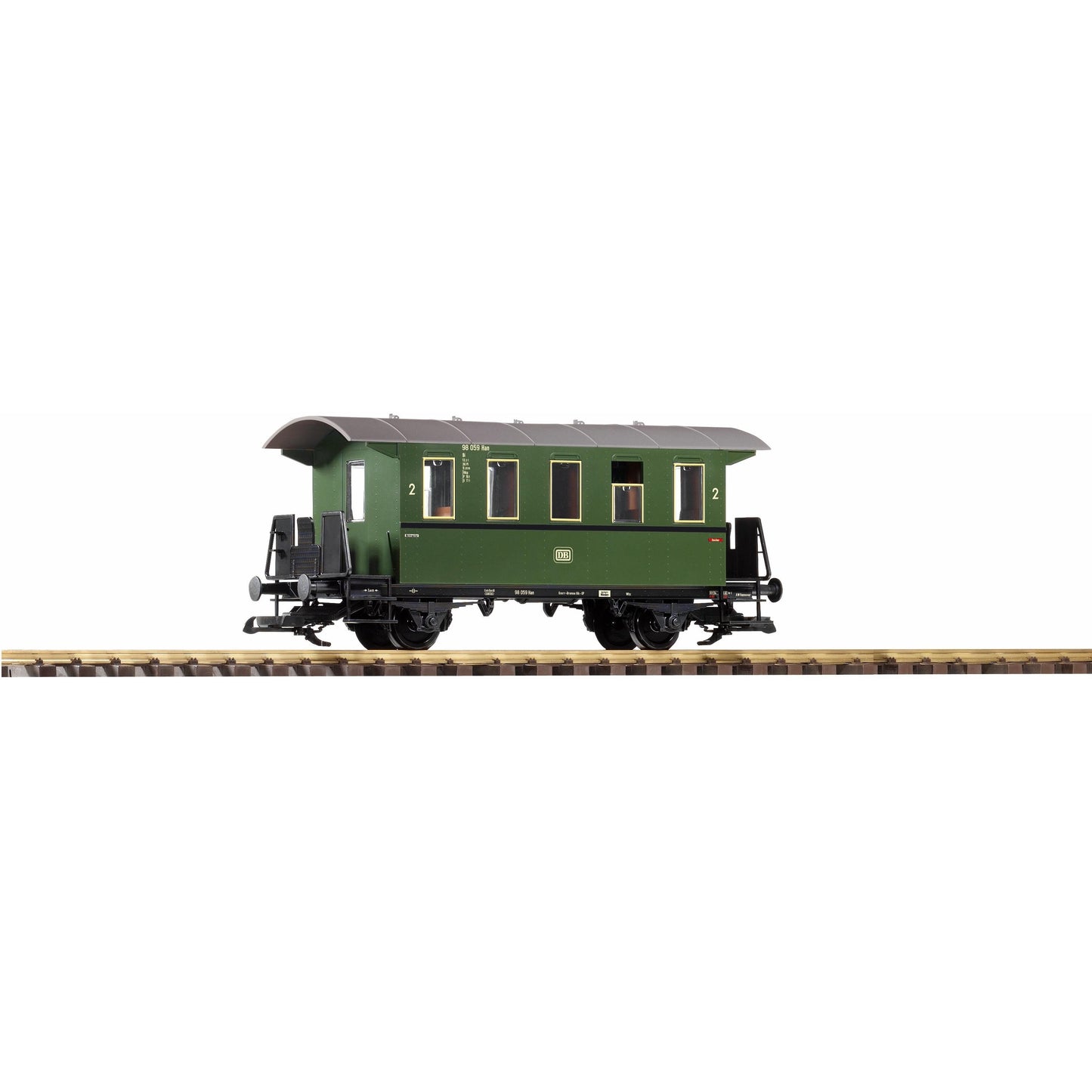 37920 DB III 2-Axle 2. Cl. Coach, Green - Swasey's Hardware & Hobbies