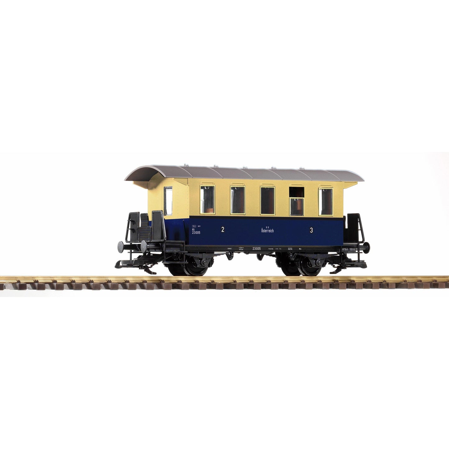 37923 OeBB III 2-Axle 2./3. Cl. Coach, Blue/Beige - Swasey's Hardware & Hobbies