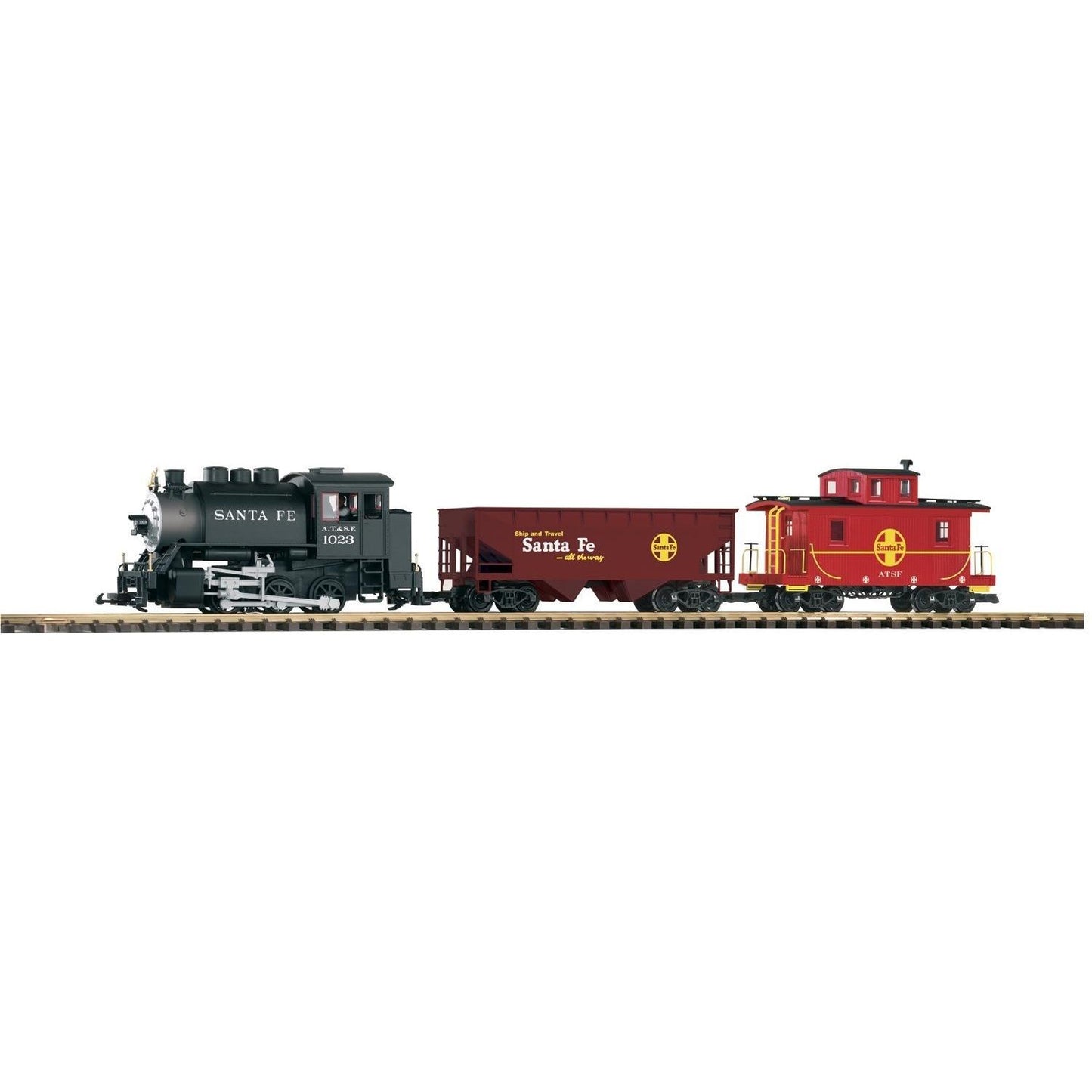 38104 SF Freight Starter Set 120V - Swasey's Hardware & Hobbies