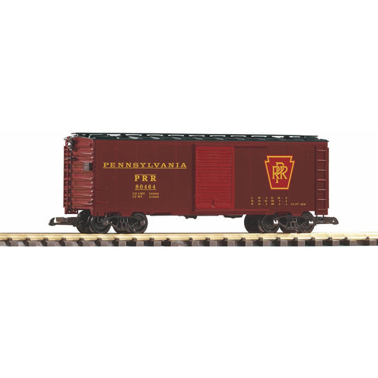 38825 PRR Steel Boxcar 81374, Tuscan (New #) - Swasey's Hardware & Hobbies