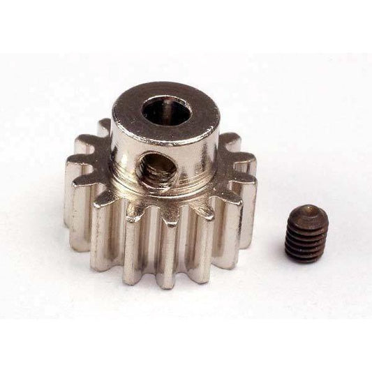 3945 Gear, 15-T pinion (32-p) (mach. steel)/ set screw