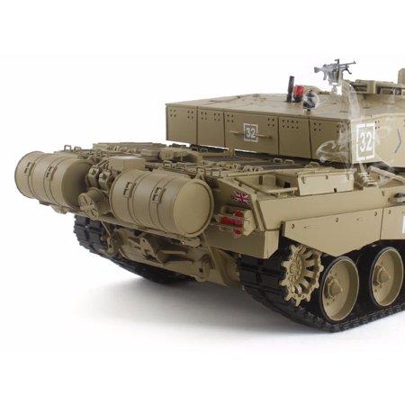 2.4Ghz Radio Remote Control 1/16 British Challenger 2 RC Airsoft Battle Tank w/S