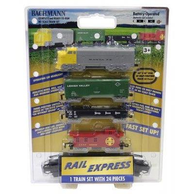 HO Battery Operated Rail Express Train Set