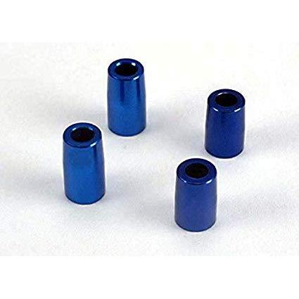 4828 Tapered Bearing Block Spacers (Blue-Anodized, Aluminum) (3X6X10.75Mm) (2)/(3X6X8.9Mm) (2)