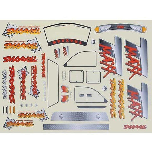 4913 Decal Sheet, T-Maxx (Use With 4911X Body)