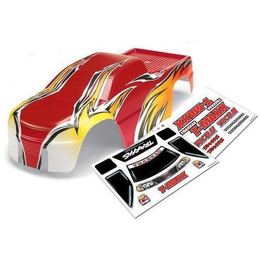 49162 Body, T-Maxx (Ushra Special Edition) (Red)/Decal Sheet (2)