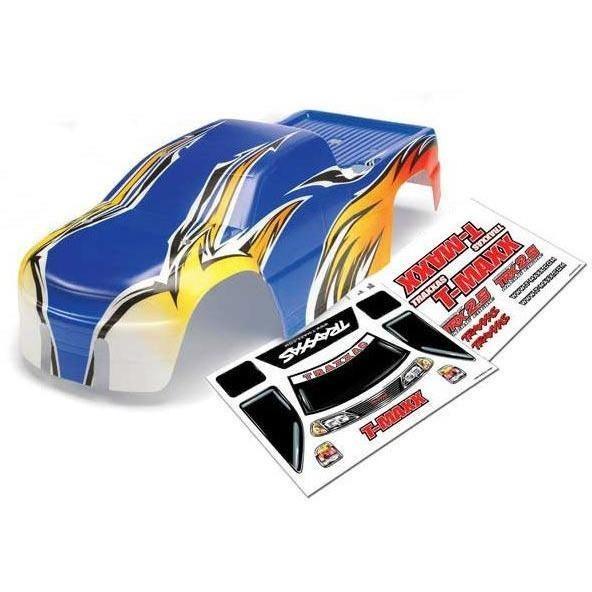 49166 Body, T-Maxx (Ushra Special Edition) (Blue)/Decal Sheet (2)