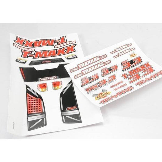 4920X Decal Sheets, T-Maxx 3.3 (Long Wheelbase) (Model 4908)