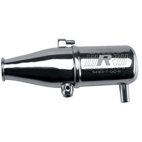 5493 Tuned Pipe, Resonator, R.O.A.R. Legal (Dual-Chamber, Enhances Mid To High-Rpm Power) (For Revo And Slayer With Trx Racing Engines)