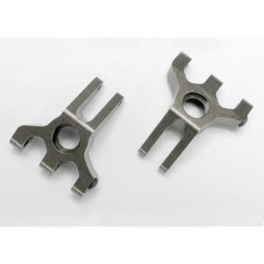 5555X Carriers, Stub Axle, (Rear) 6061-T6 Aluminum (Titanium-Anodized)
