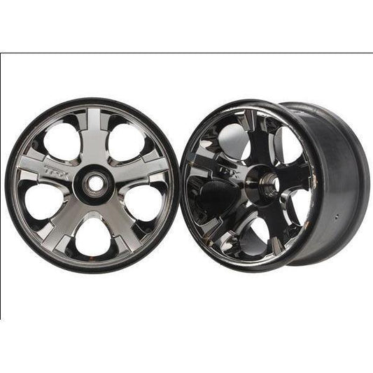 5577A Wheels, All-Star 2.8' (Black Chrome) (Nitro Front) (2)
