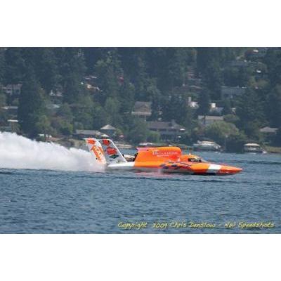 Custom Built Dave Wilwock U-16 Pro Boat RC Miss Ellstrom Elam Plus Hydroplane RT