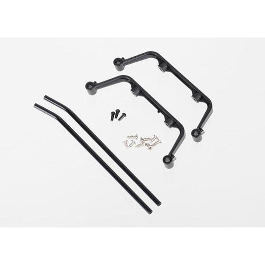 6356 Landing skid set (black-anodized)/ screws (4) (assembled) - Swasey's Hardware & Hobbies