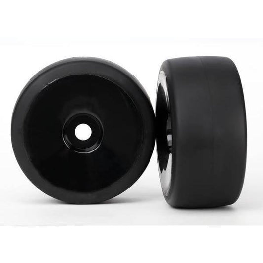 6473 Tires & wheels assembled glued black dished wheels slick tires S compound foam inserts assembled,-glued-(black,-dished-wheels,-slick-tires-(s1 - Swasey's Hardware & Hobbies