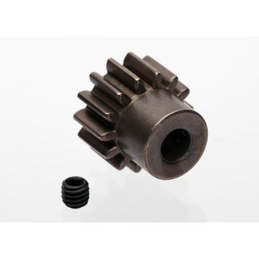 6488 Gear, 14-T pinion (1.0 metric pitch) (fits 5mm shaft)/ set screw - Swasey's Hardware & Hobbies