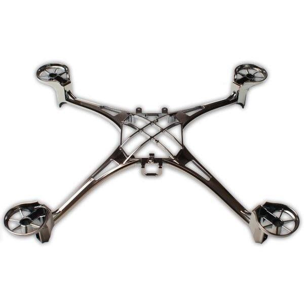 6623X Main frame (black chrome)/ 1.6x5mm BCS (self-tapping) (4) - Swasey's Hardware & Hobbies