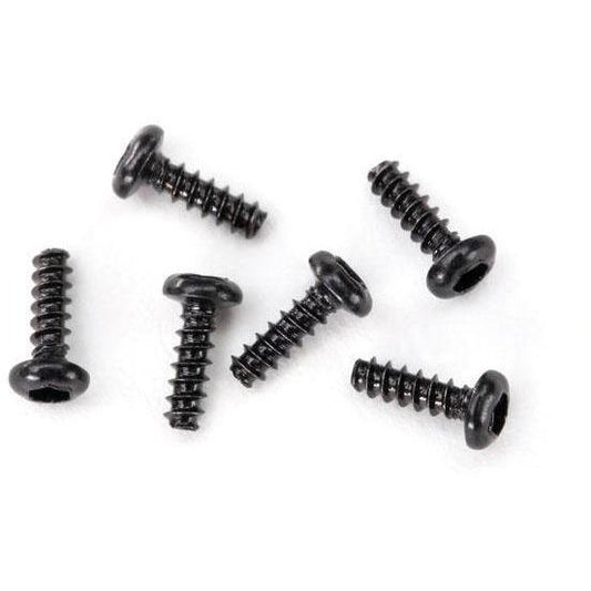 6644 Screws, 1.6x5mm button-head, self-tapping (hex drive) (6) - Swasey's Hardware & Hobbies