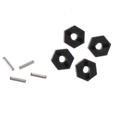 68020 Wheel Hex  W/pins