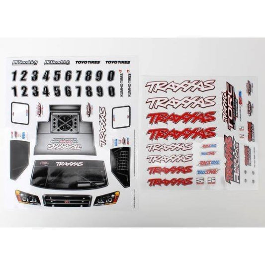 7013X Decal sheets Slash WD team slash-4wd-team - Swasey's Hardware & Hobbies