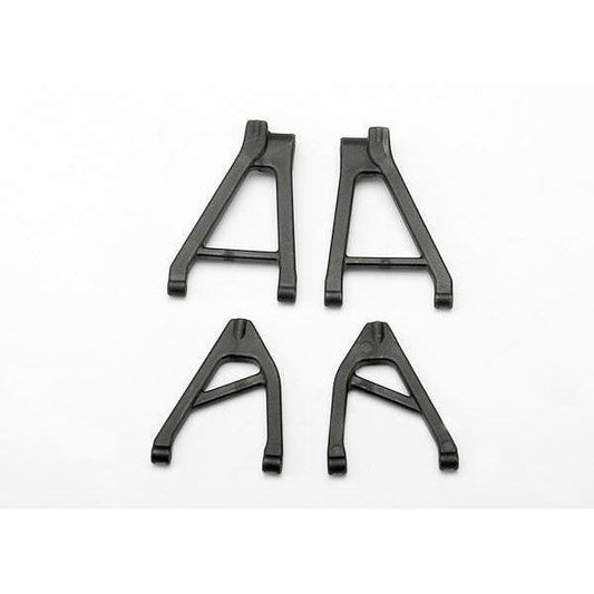 7032 Suspension arm set rear includes upper right & left and lower right & left arms rear-(includes-upper-right-&-left-and--lower-right-&-left-arms)-(1 - Swasey's Hardware & Hobbies