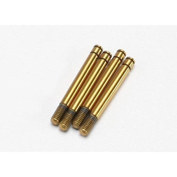 7063T Shaft, GTR shock (TiN-coated) (4) - Swasey's Hardware & Hobbies
