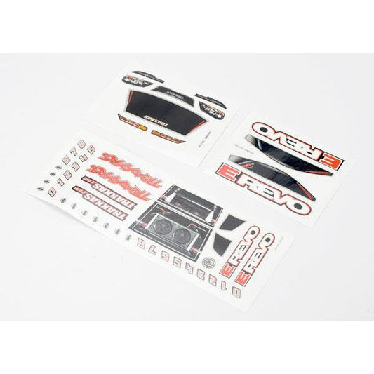 7114 Decal Sheets, 1/16 E-Revo