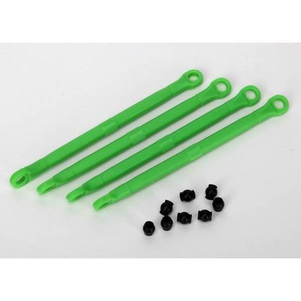 7138G Toe link front & rear molded composite green hollow &-rear-(molded-composite)-(green)-(4 - Swasey's Hardware & Hobbies