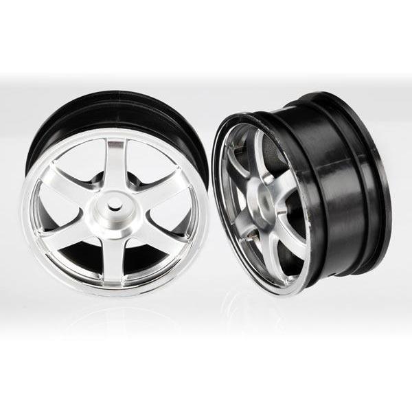 7374X Wheels Volk Racing TE satin chrome te37 - Swasey's Hardware & Hobbies