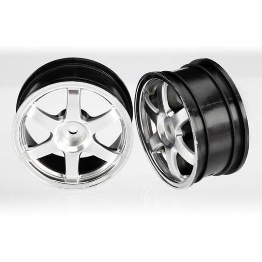 7374X Wheels Volk Racing TE satin chrome te37 - Swasey's Hardware & Hobbies