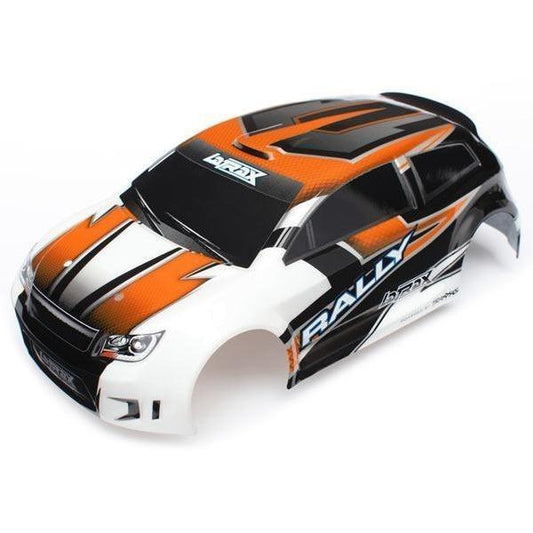 7517 Body Lax Rally orange painted rally,-orange-(painted - Swasey's Hardware & Hobbies
