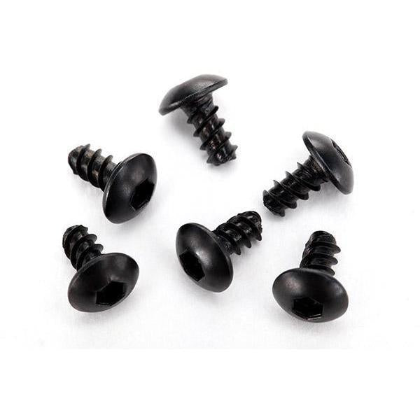 7944 Screws, 2.6x5mm button-head, self-tapping (hex drive) (6) - Swasey's Hardware & Hobbies