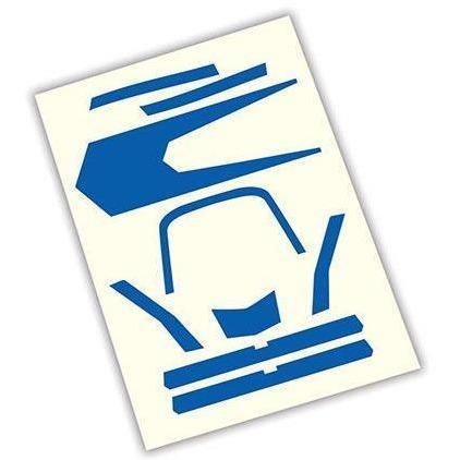 7981 Decals high visibility blue - Swasey's Hardware & Hobbies