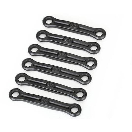 8341 Camber link/toe link set (plastic/ non-adjustable) (front & rear) - Swasey's Hardware & Hobbies