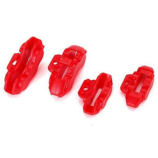 8367 Brake calipers red front front-(2 - Swasey's Hardware & Hobbies