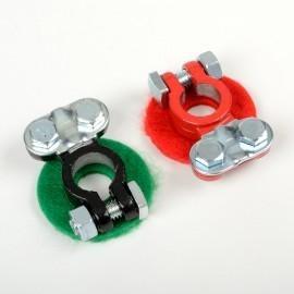 87007 BATTERY TERMINAL SIDE POST 2PC COLOR CODED