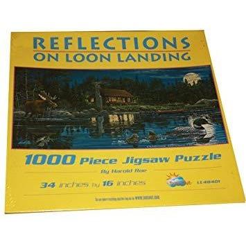 Reflections On Loon Landing - 1000 pieces