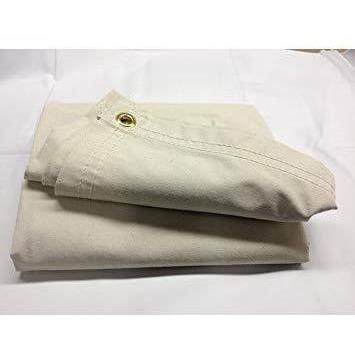 WHITE CANVAS TARP-CHOOSE YOUR SIZE