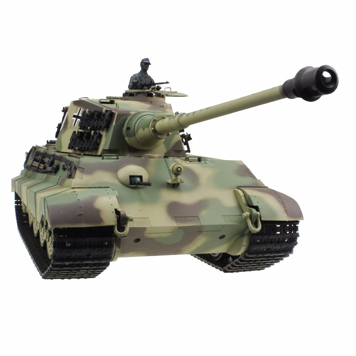 2.4Ghz Radio Control 1/16 King Tiger (Henschel Turret) Air Soft RC Battle Tank w