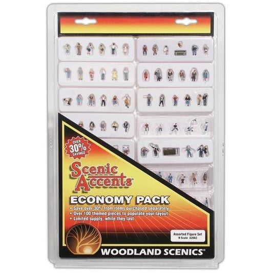 A2063 N Economy Figure Set, Assorted