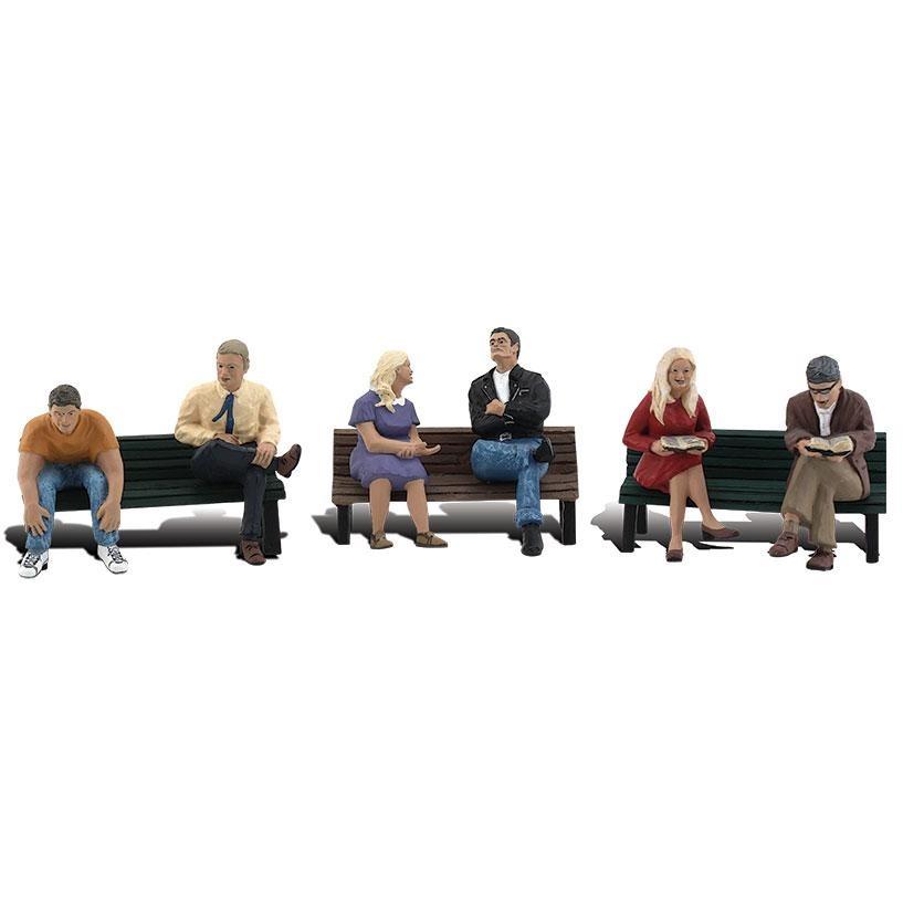 A2206 N People On Benches