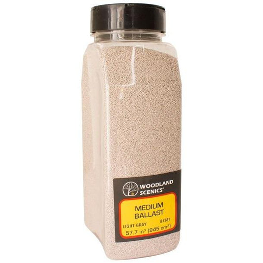 B1374 Fine Ballast Shaker, Light Gray/50 cu. in.
