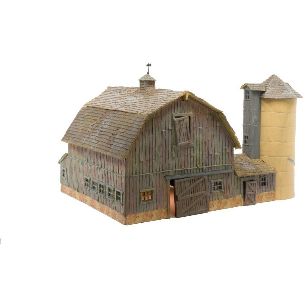BR5038 HO Built-Up Old Weathered Barn